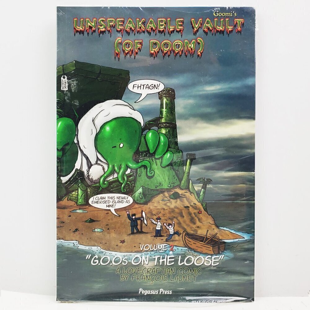 Goomi's Unspeakable Vault Doom Book Lovecraftian Comic Novel GOOs Loose Vol. 2